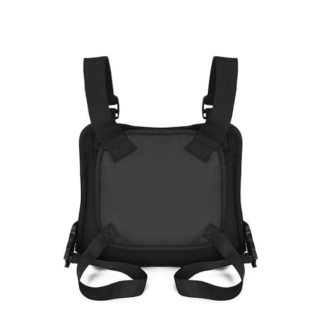 Darkowl Outdoor Sports Chest Bag for Men & Women | Tactical Running Vest Bag Waterproof | Adjustable Chest Rig Bag with Multi Pockets for Running, Cycling, Gym, Travel & Outdoor Activities - Image 3